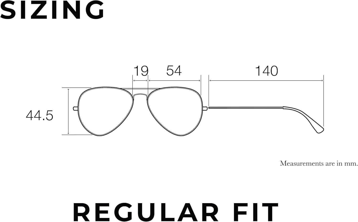 RADLEY London 6503 Womens Hexagonal Sunglasses, 54 mm, UV400 Protection