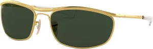 Ray-Ban RB3119M Olympian I Deluxe Rectangular Sunglasses