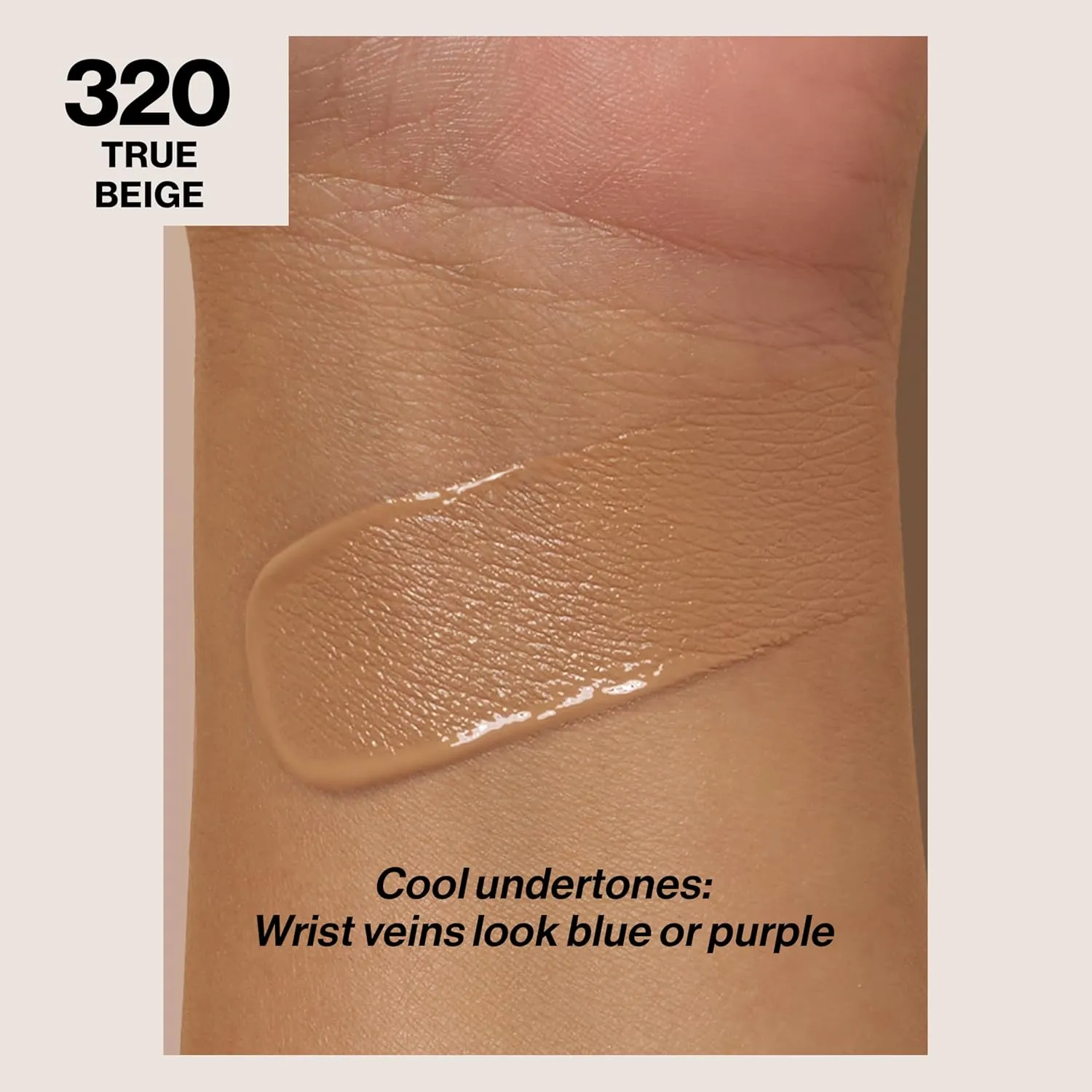 Revlon Liquid Foundation, ColorStay Face Makeup for Combination & Oily Skin, SPF 15, Medium-Full Coverage with Matte Finish, 320 True Beige, 1 Fl Oz