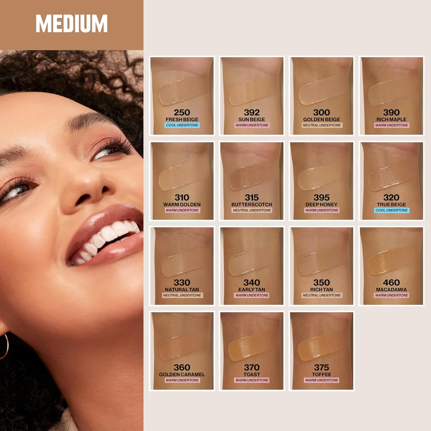 Revlon Liquid Foundation, ColorStay Face Makeup for Combination & Oily Skin, SPF 15, Medium-Full Coverage with Matte Finish, 320 True Beige, 1 Fl Oz