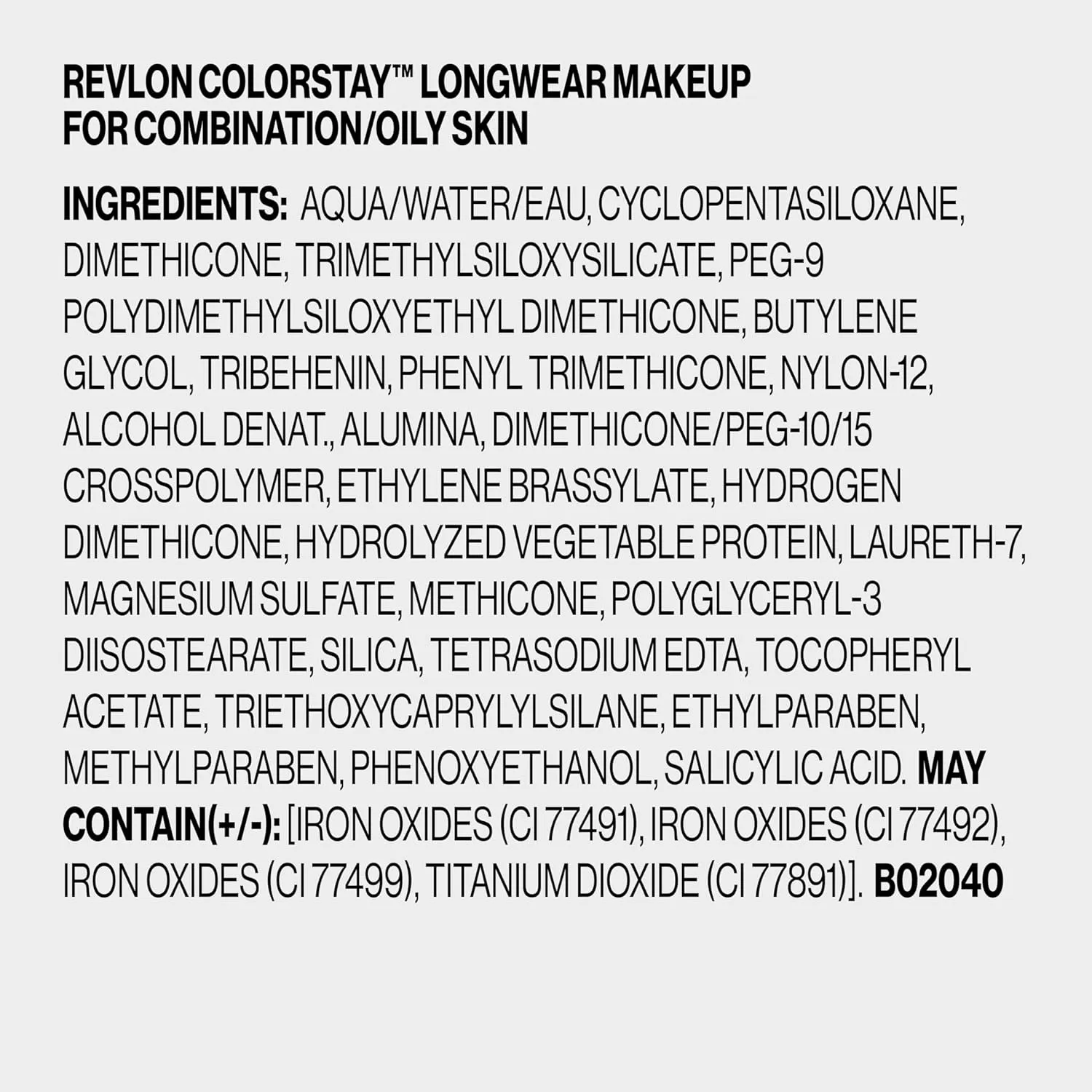 Revlon Liquid Foundation, ColorStay Face Makeup for Combination & Oily Skin, SPF 15, Medium-Full Coverage with Matte Finish, 320 True Beige, 1 Fl Oz