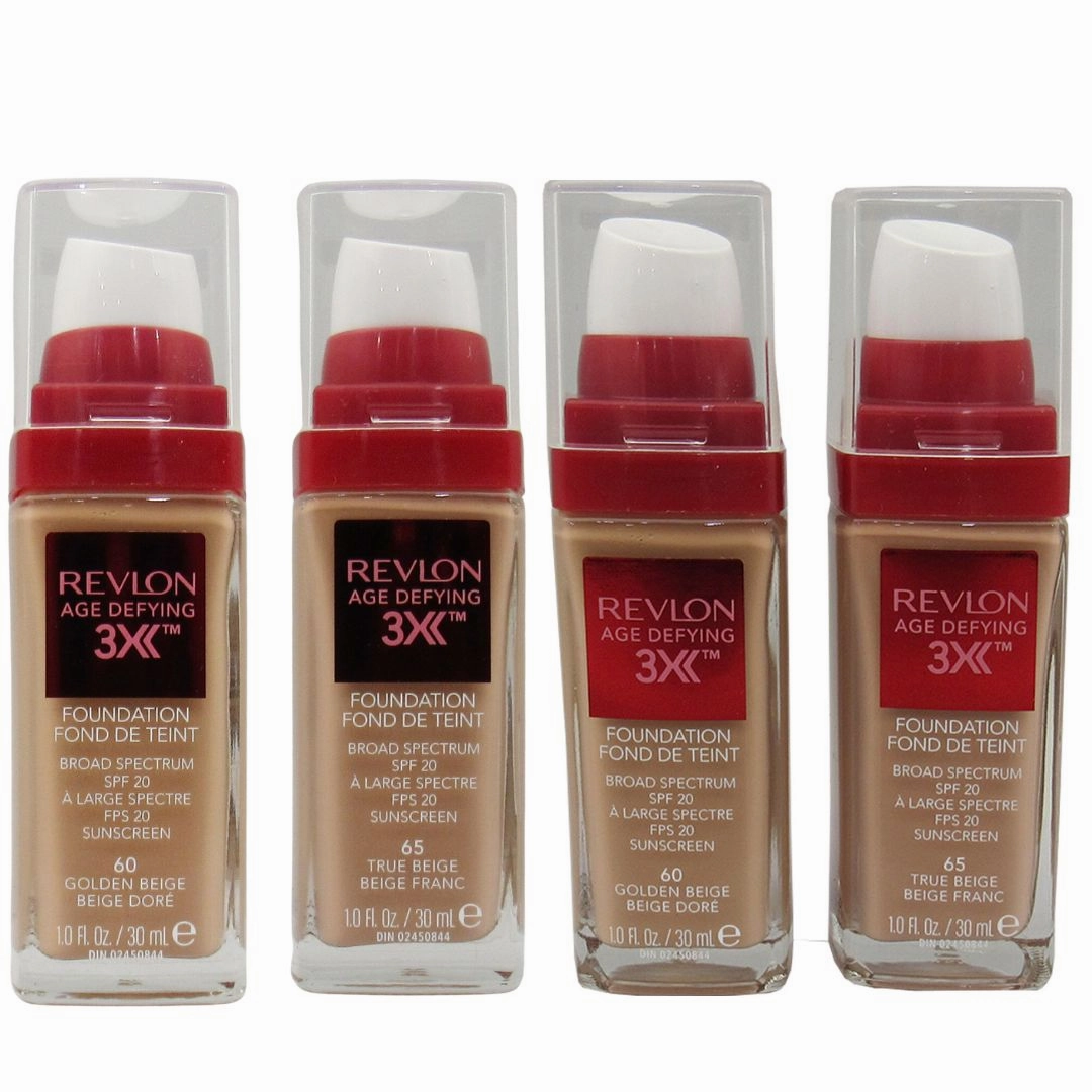 Revlon Age Defyng 3X Makeup Foundation With SPF 50 Assorted - Wholesale 8 Units (REVDEF3X)