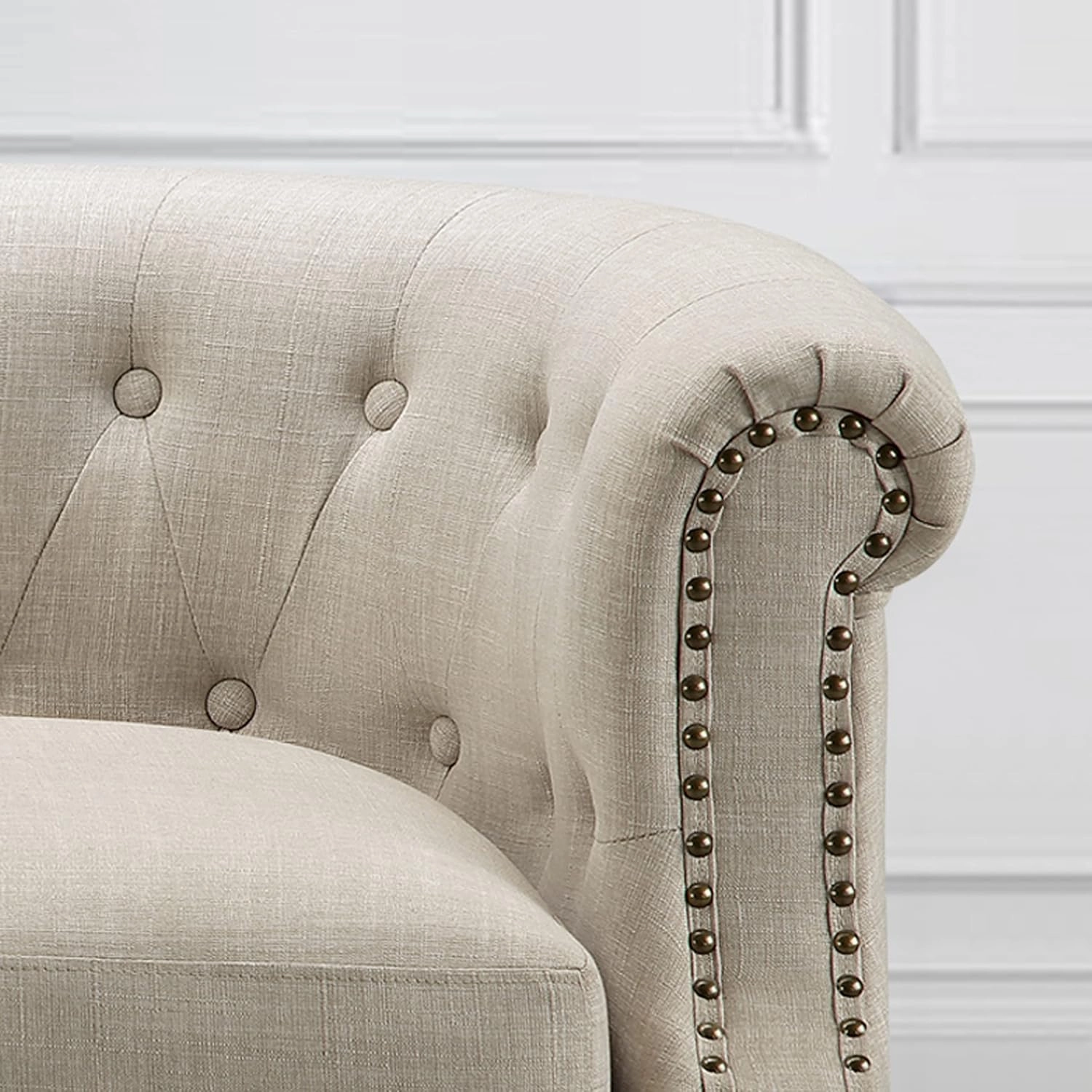 Rosevera Edmeston Loveseat, Beige