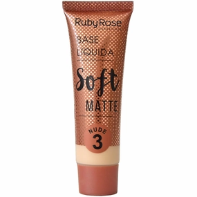 Ruby Rose Soft Matte Foundation Nude #3 - Wholesale 48 Units (HB-8050-2)