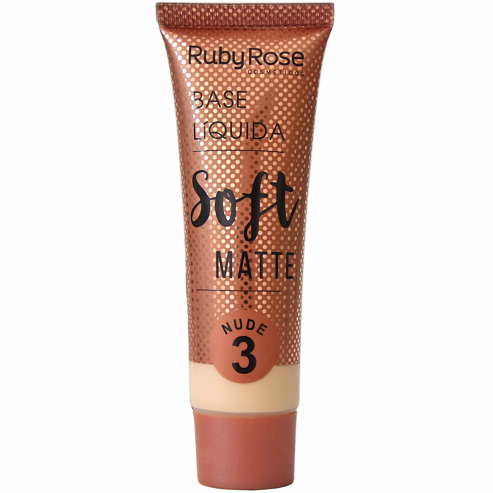 Ruby Rose Soft Matte Foundation Nude #3 - Wholesale 48 Units (HB-8050-2)