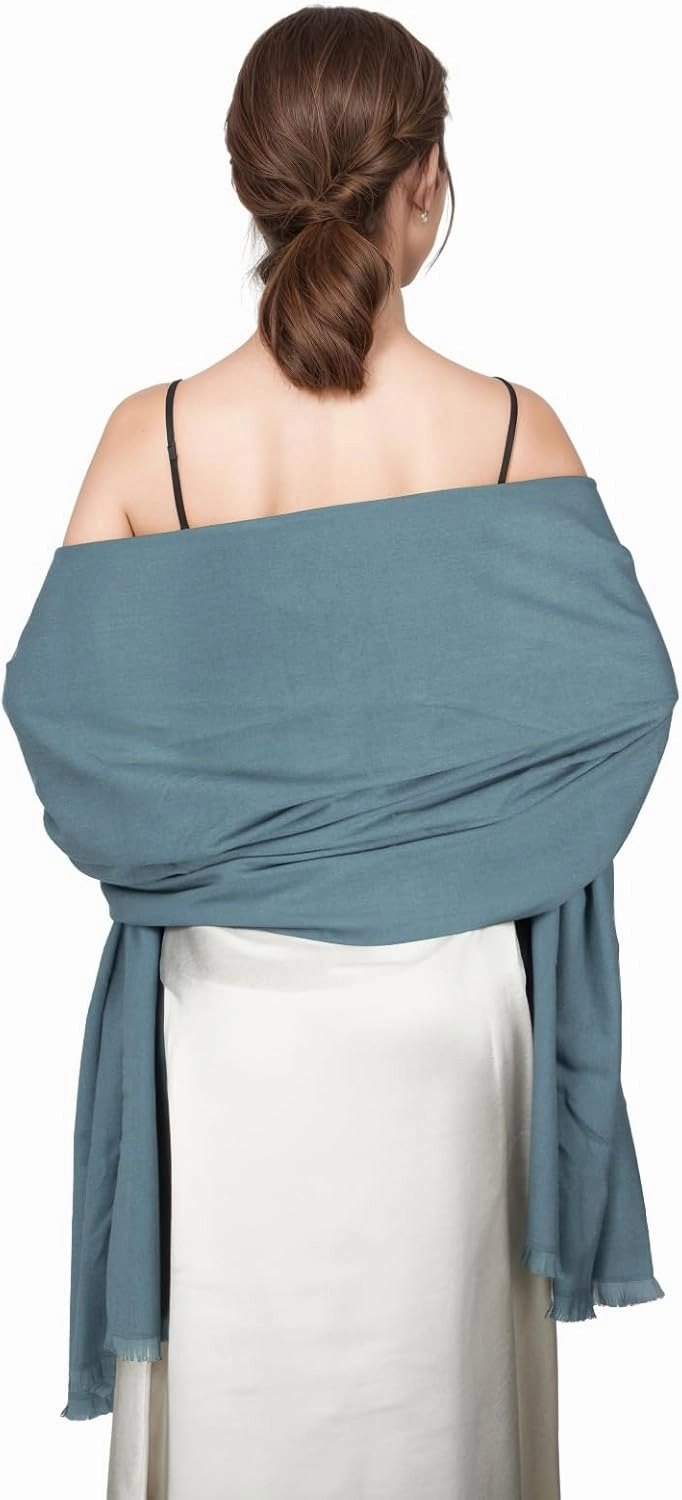 RUI VTRON Shawl Wraps for Women Pashmina Shawls and Wraps for Evening Dresses Large Soft Scarf Winter Scarf Wedding Shawl…