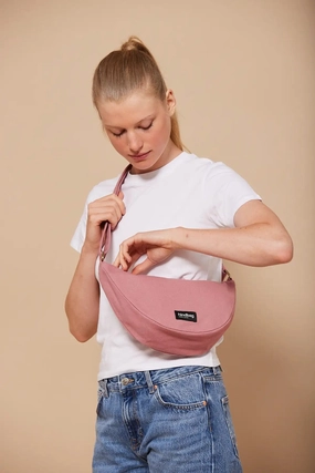 Sac banane Andrea Rose blush