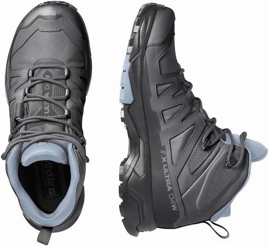 Salomon X Ultra 4 Mid GTX Hiking Shoe - Women's Quarry/Black/Legion Blue