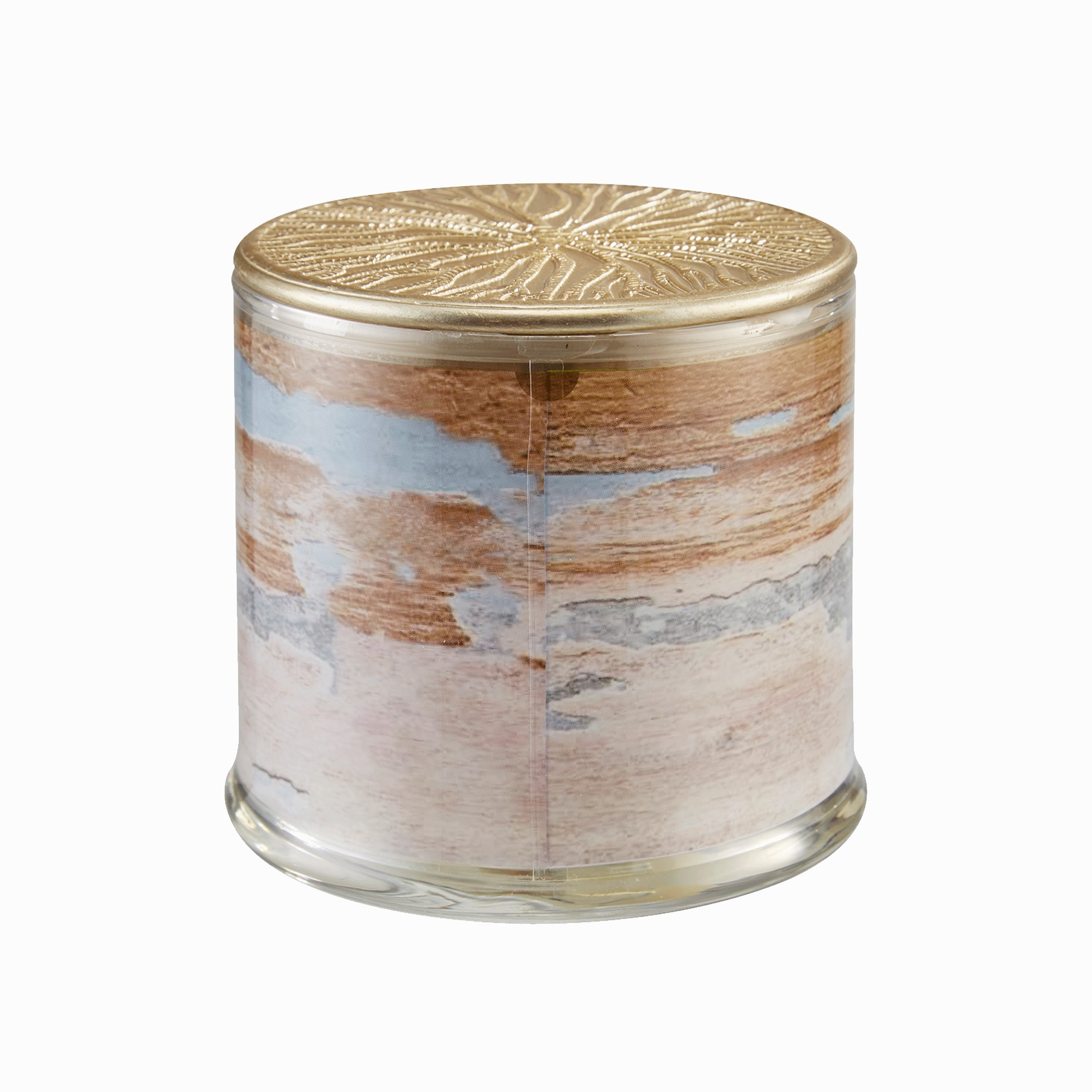 Sandalwood Plum Wooden-Wick 14oz Jar Candle