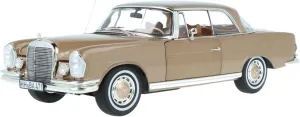 Scale Model Compatible with Mercedes 250 SE Coupe' 1969 Gold Metallic 1:18 NOREV NV183759