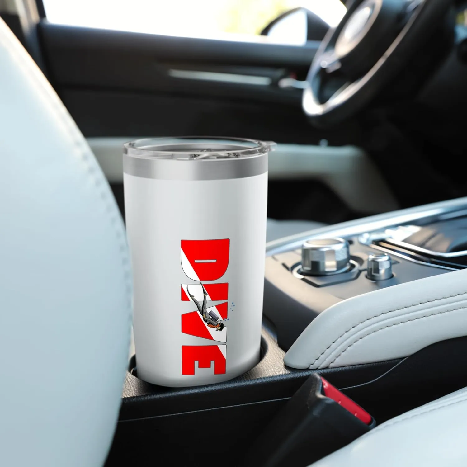 Scuba Diving Underwater Adventure Stainless Steel Insulated Tumbler
