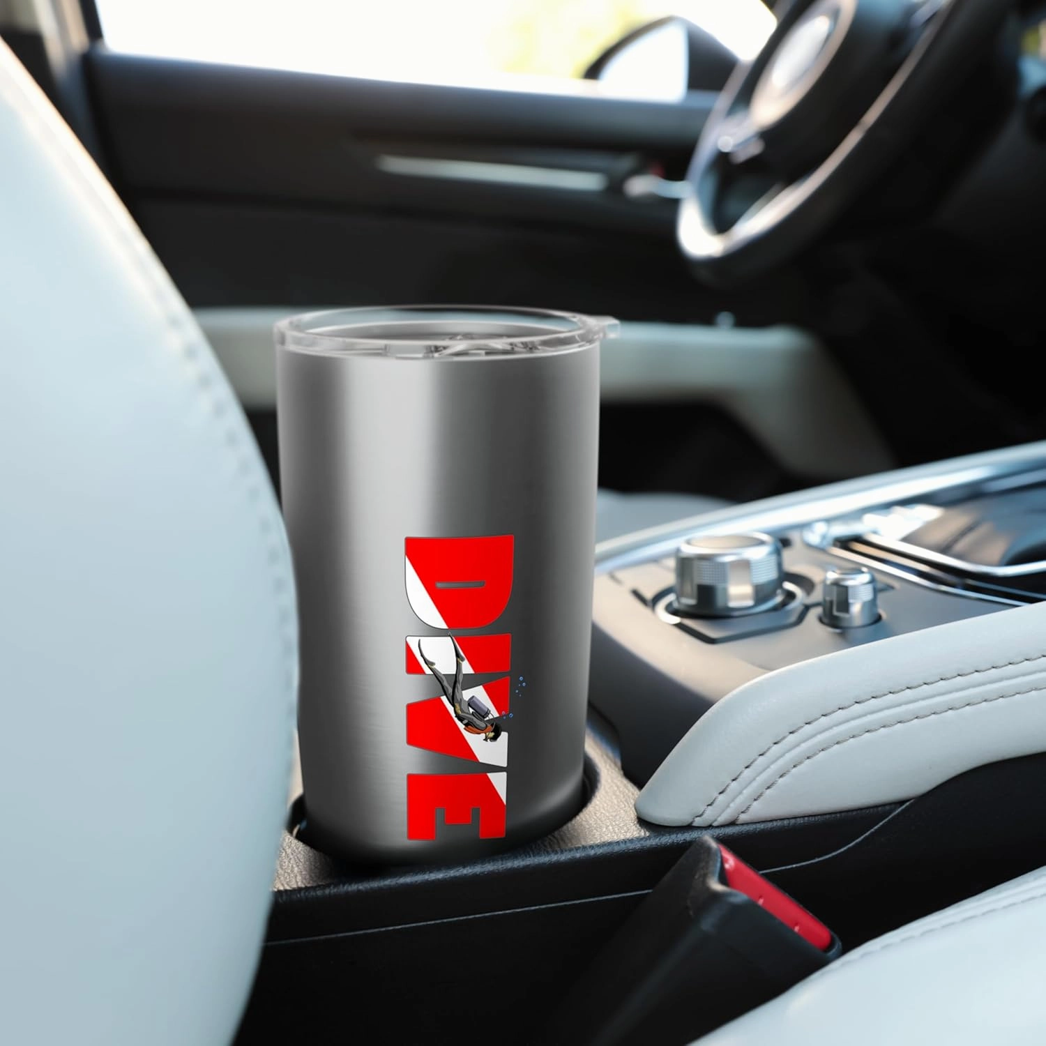 Scuba Diving Underwater Adventure Stainless Steel Insulated Tumbler