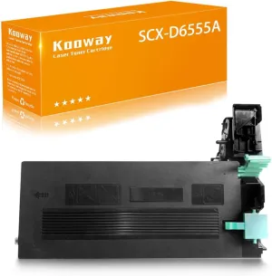SCX-D6555A High Yield Toner Cartridge Replacement for Samsung SCX-D6555A for Samsung SCX-6545N 6555N 6555NG 6555NX Printer (SCX-D6555A 1 Pack)