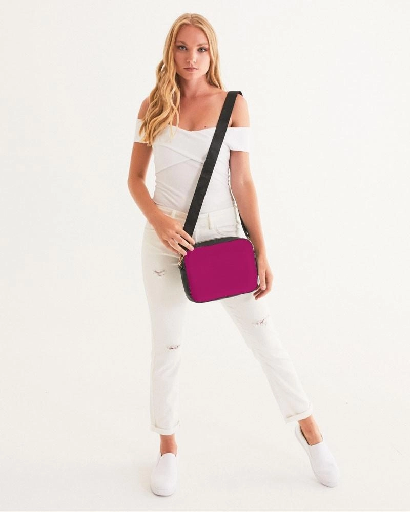 Shaded Pink Crossbody Bag | C0M100Y25K30