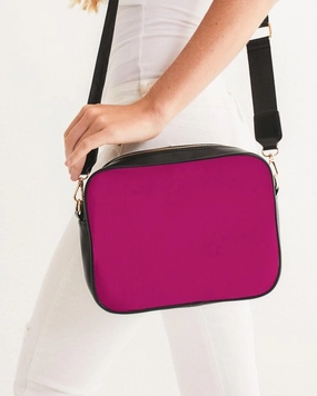 Shaded Pink Crossbody Bag | C0M100Y25K30