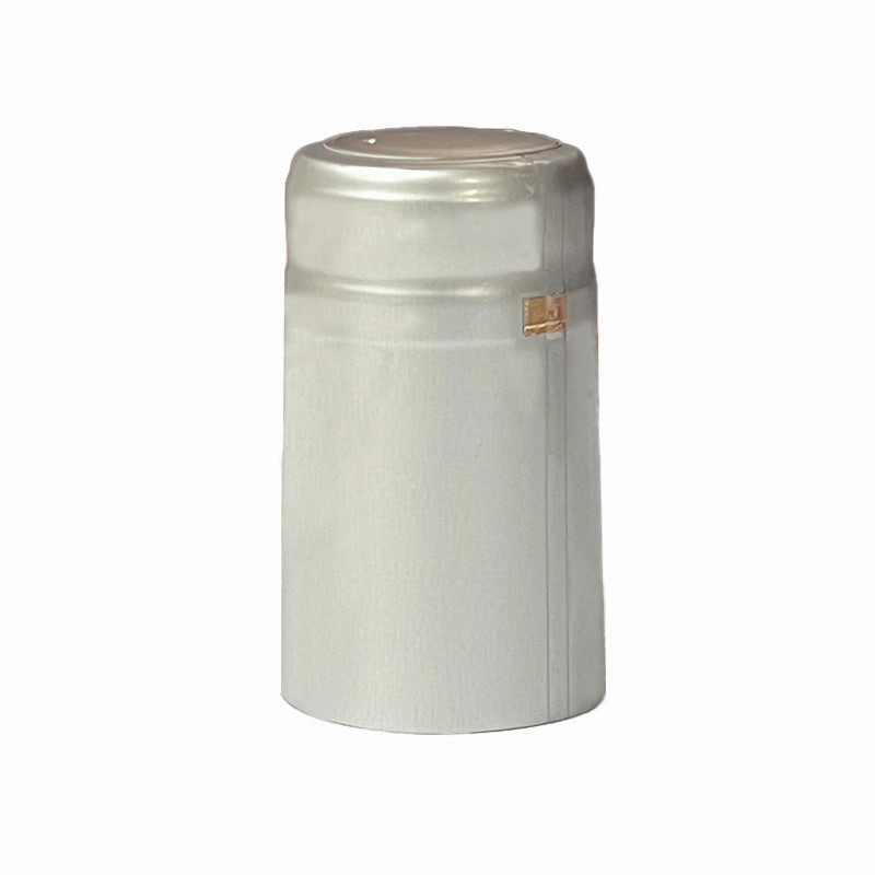 Silver | Shrink Cap Pack of 100 (30.5 x 55 mm | 1.2 x 2.16 in)