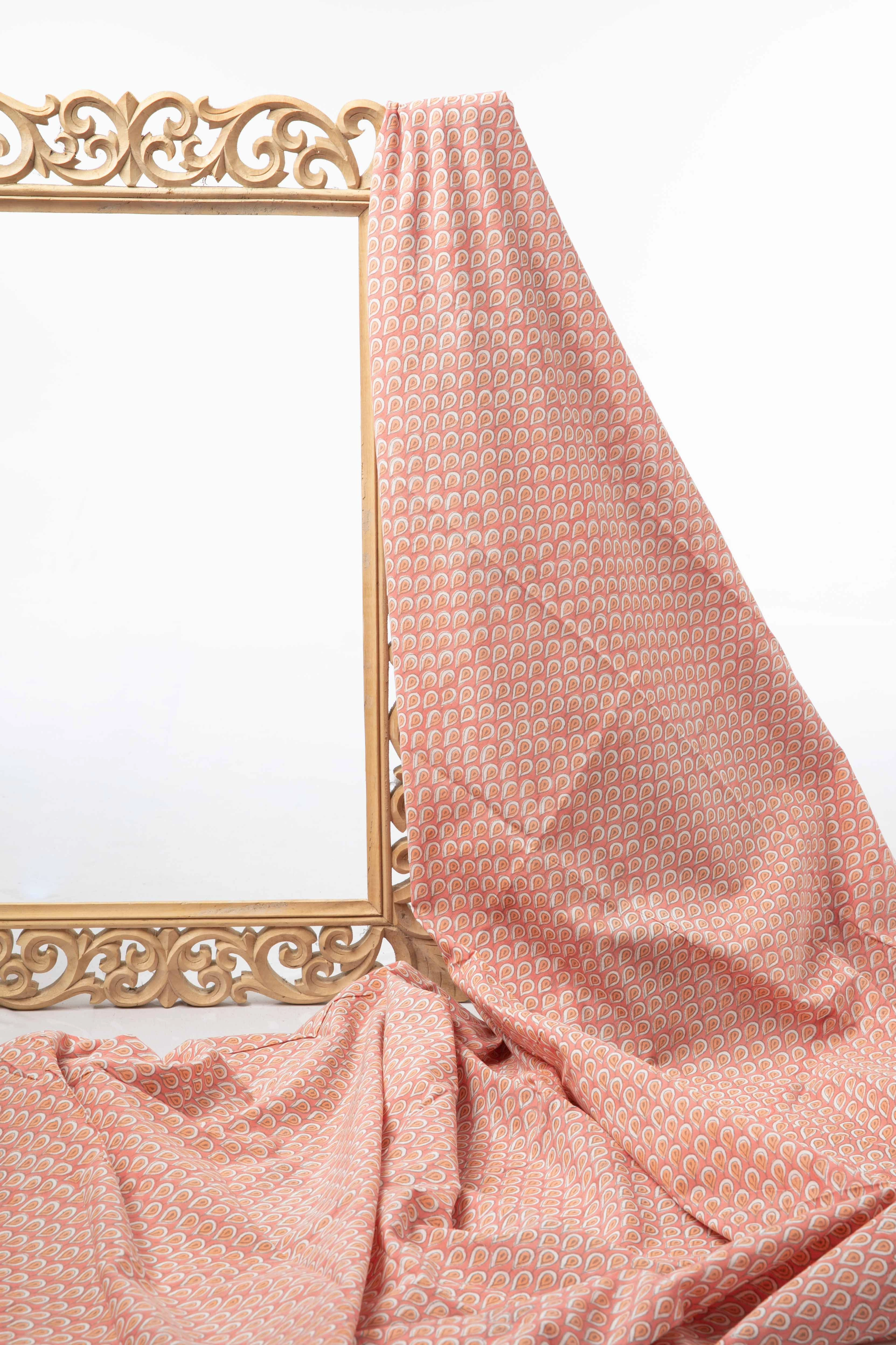 SIYAHI - ELEGANCE BLUSH PINK COTTON FABRIC