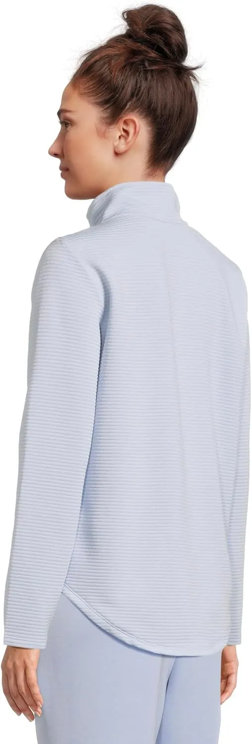 Skechers Women's Gowalk Hoodless Hoodie Shine Scoop Hem Jacket
