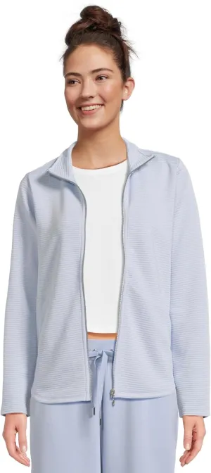 Skechers Women's Gowalk Hoodless Hoodie Shine Scoop Hem Jacket