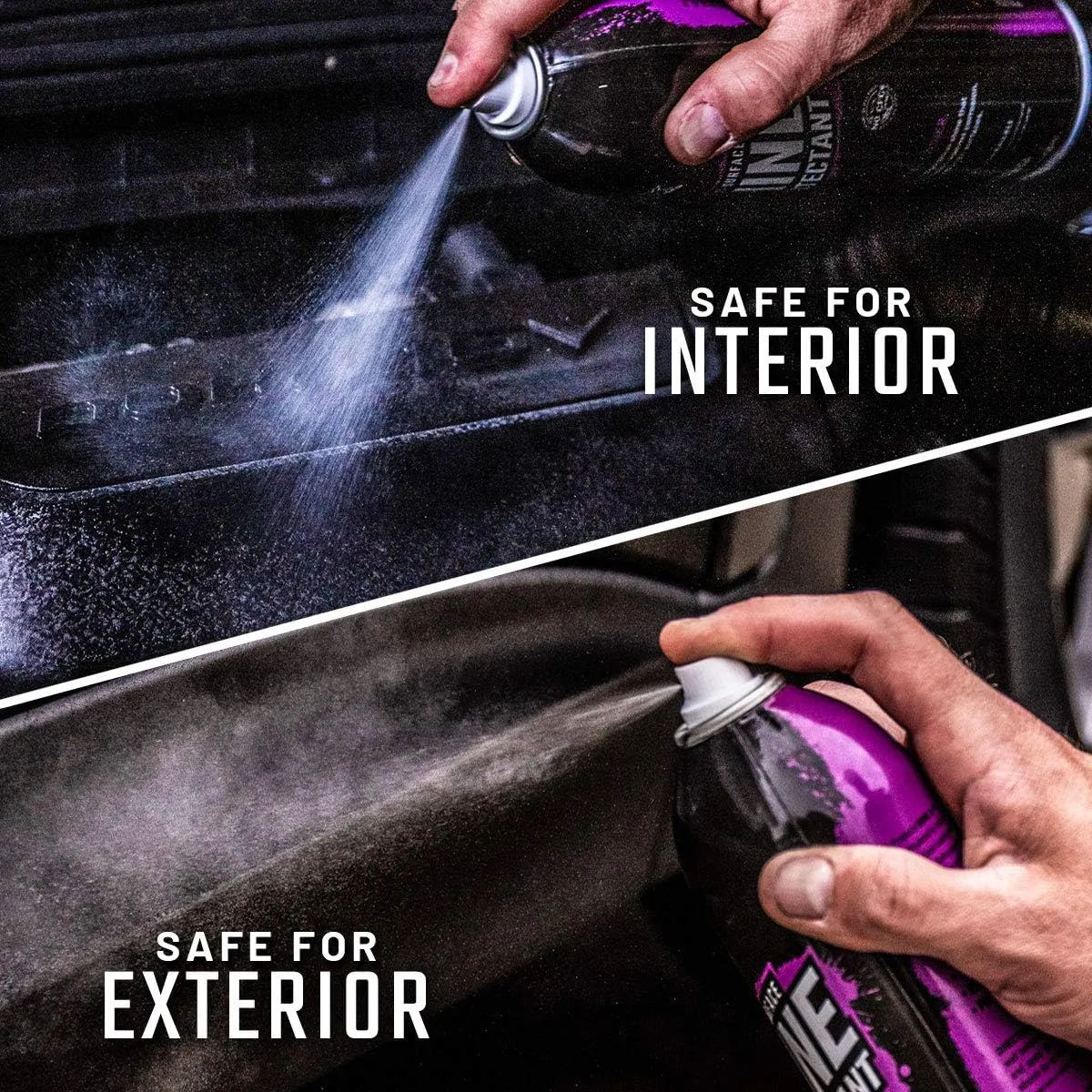 Slick Products Shine & Protectant, Long-Lasting High-Gloss Clear Coat Spray, Renew, Shine, and Protect Plastic, Vinyl, Rubber, Trim, and More (3-Pack)