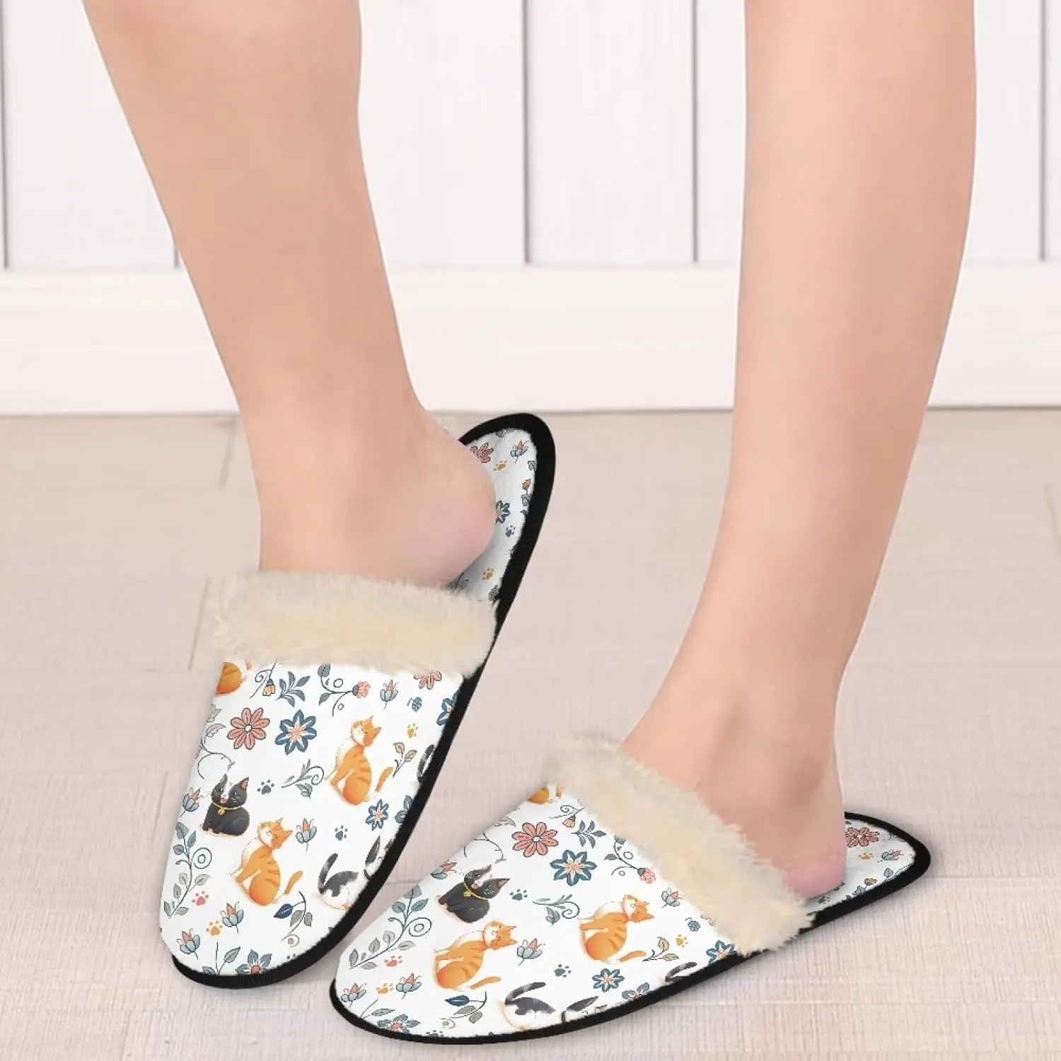 Slippers for Women Warm Soft Cozy Easy to Clean