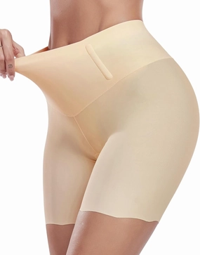 Smooth and Soft Slip Shorts for Under Dresses Women, Wave Legs Anti Chafing Under Dress Cooling Women Shorts