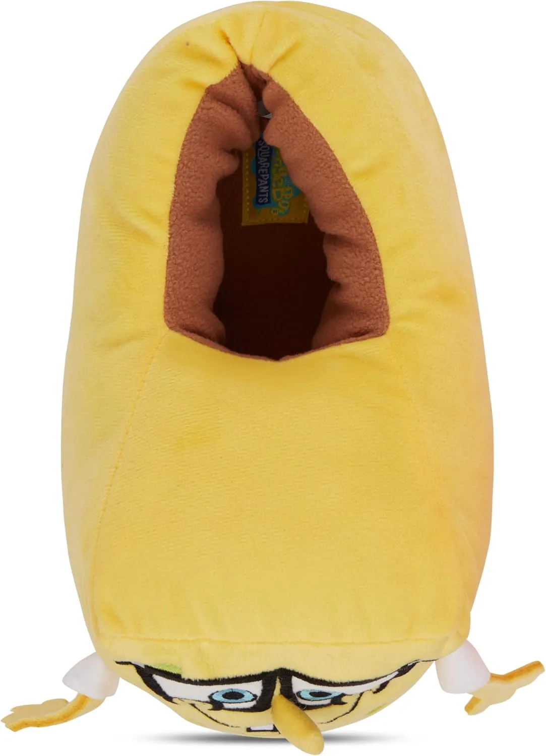 SpongeBob SquarePants Ladies Plush Slippers - Spongebob, Patrick Star, Mr Krabs - 3D Plush Slip-On Slippers
