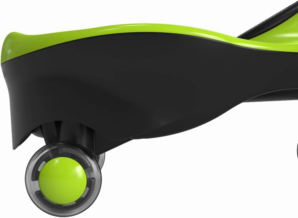 Sports Collection Premium LED-Wheel Swing Car Ride on Toy (Apple Green, Come Fully Assembled)