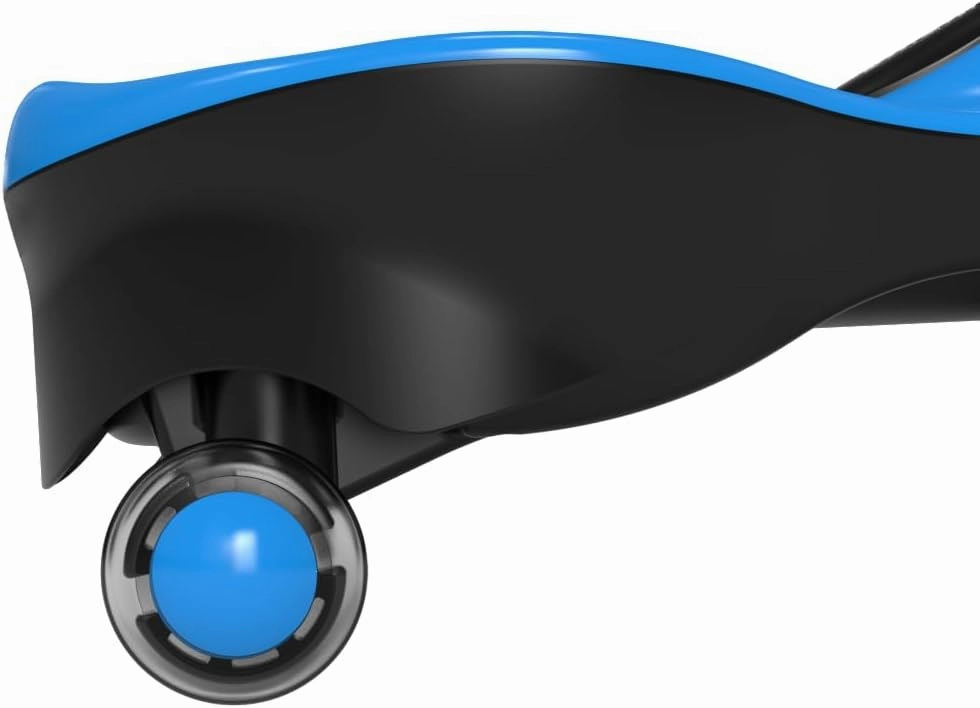 Sports Collection Premium LED-Wheel Swing Car Ride on Toy (Ocean Blue, Come Fully Assembled)