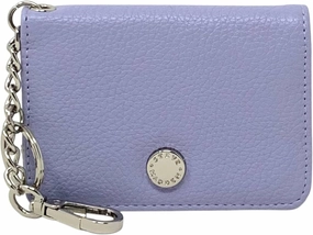Steve Madden Bfold Clip On Card Case Wallet with Keyring (Violet Smoke)