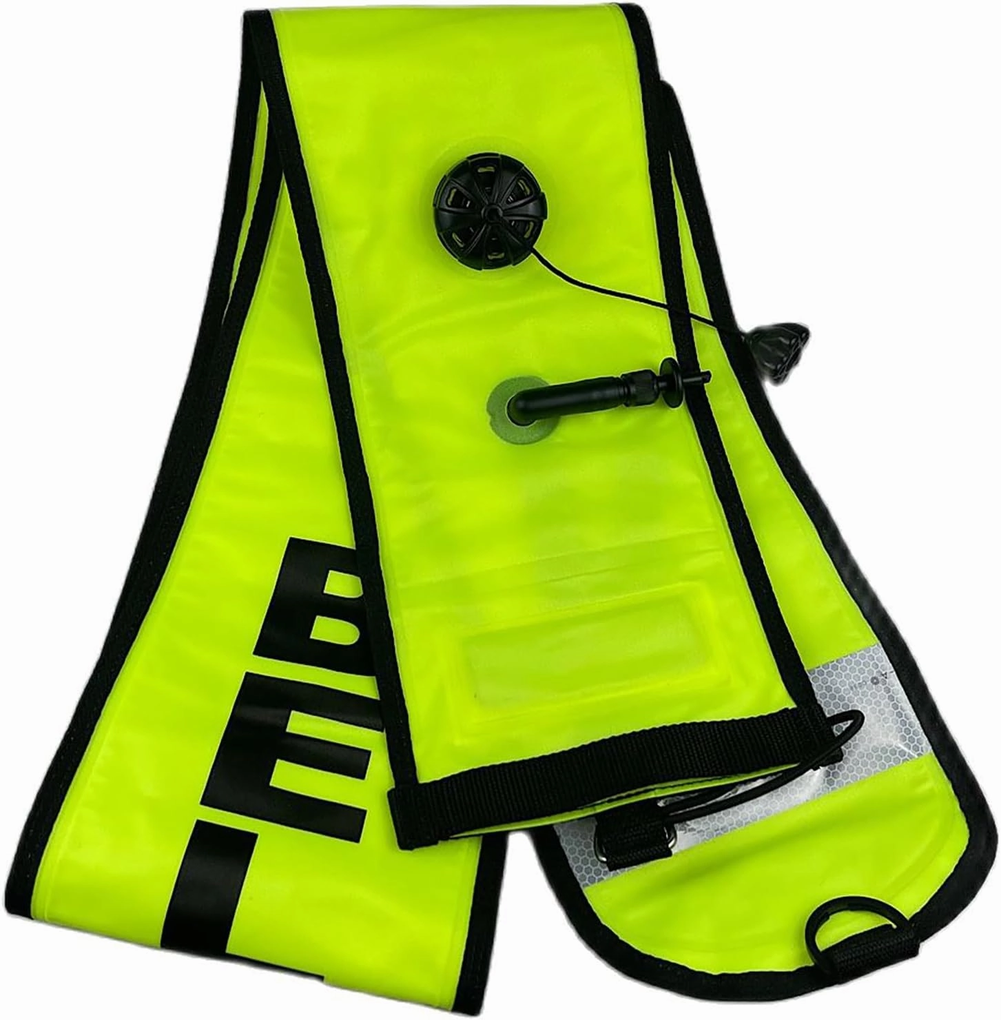 Submersible Buoy Set Buoy and Reel Combo 30m Reel Scuba Signal Tube Inflatable Marker with Reflector for Added Safety and Convenience