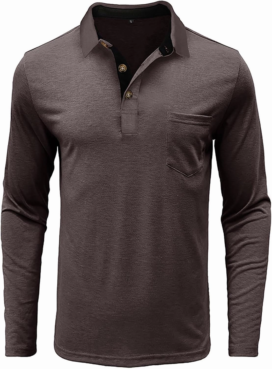 Summer Shirts for Men Shor Sleeve Polo Button Shirt Pocket Comfortable Athletic Blouse Comfy Fashion Trendy Tops