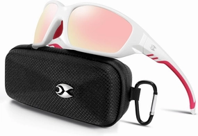 suoso Sports Polarized Sunglasses for Men: Womens UV400 Protection Sun Glasses Wrap Around Goggles for Fishing Driving TR90