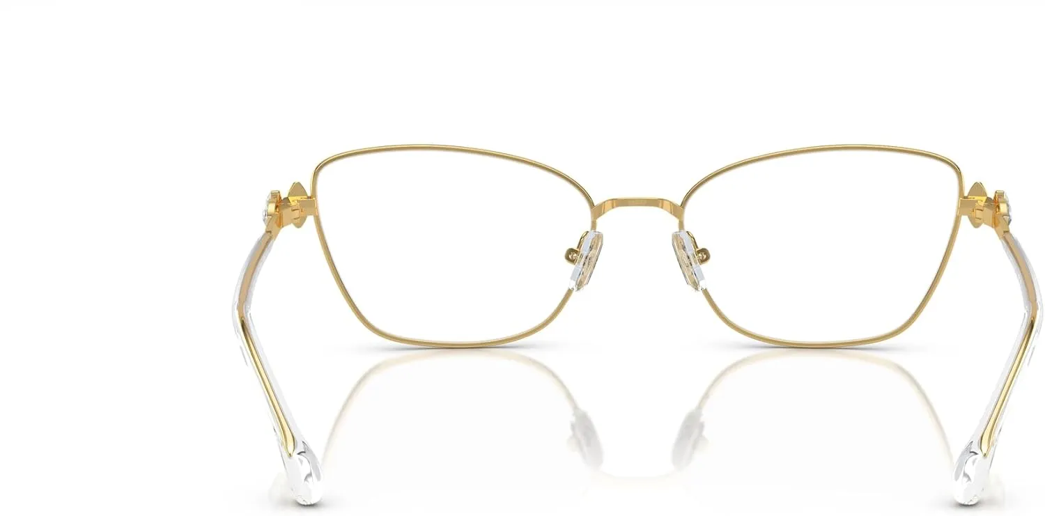 Swarovski Women's Sk1006 Square Prescription Eyewear Frames