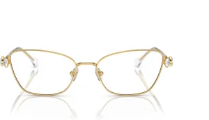 Swarovski Women's Sk1006 Square Prescription Eyewear Frames