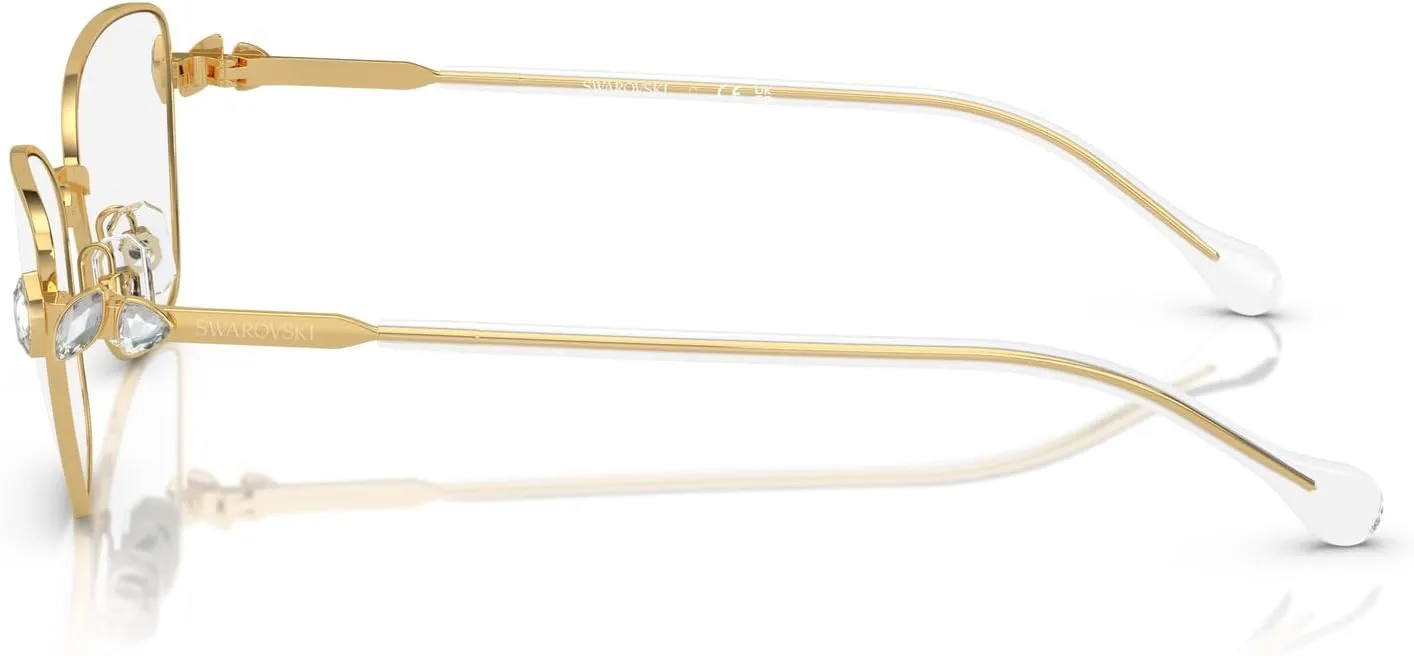 Swarovski Women's Sk1006 Square Prescription Eyewear Frames