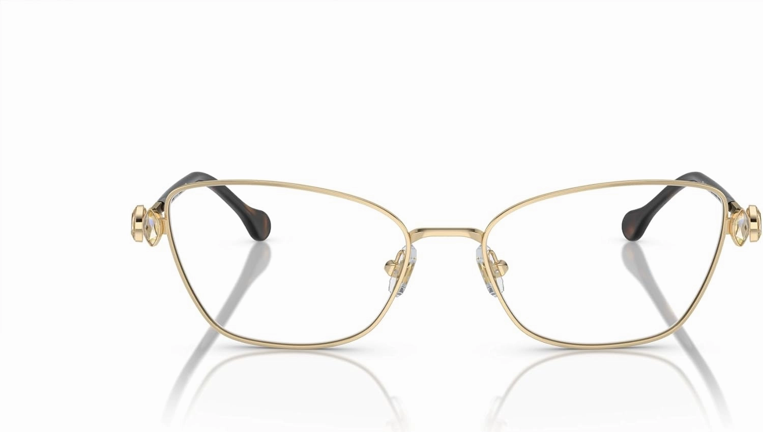 Swarovski Women's Sk1006 Square Prescription Eyewear Frames