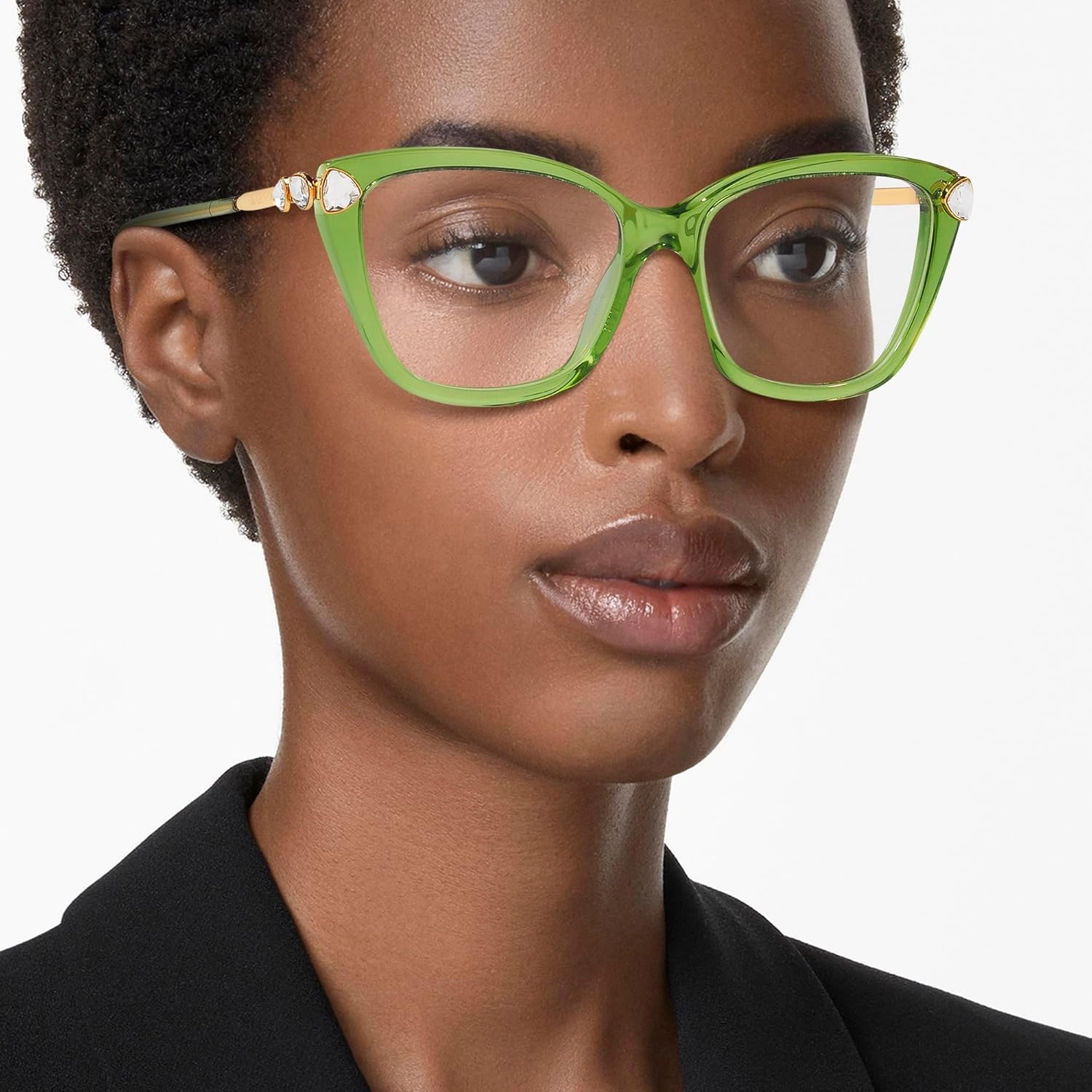 Swarovski Women's Sk2011 Cat Eye Prescription Eyewear Frames
