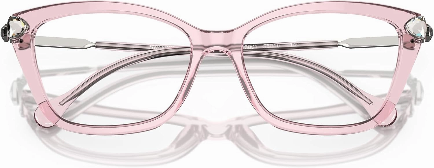 Swarovski Women's Sk2011 Cat Eye Prescription Eyewear Frames