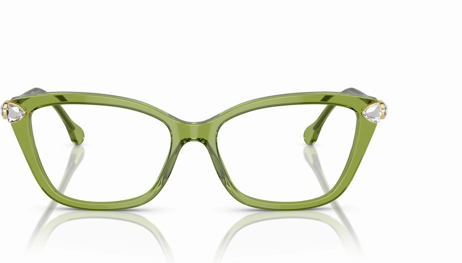 Swarovski Women's Sk2011 Cat Eye Prescription Eyewear Frames