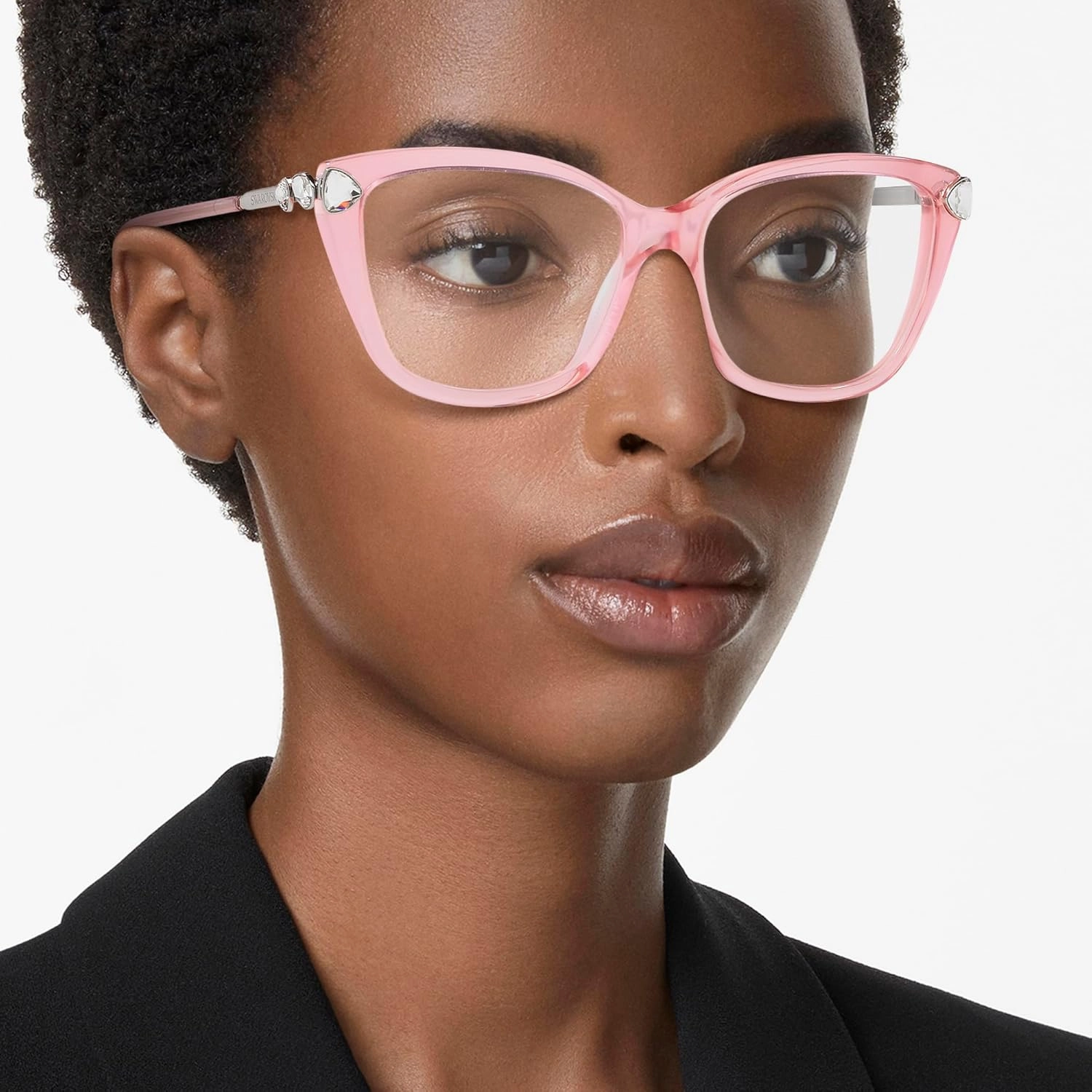 Swarovski Women's Sk2011 Cat Eye Prescription Eyewear Frames