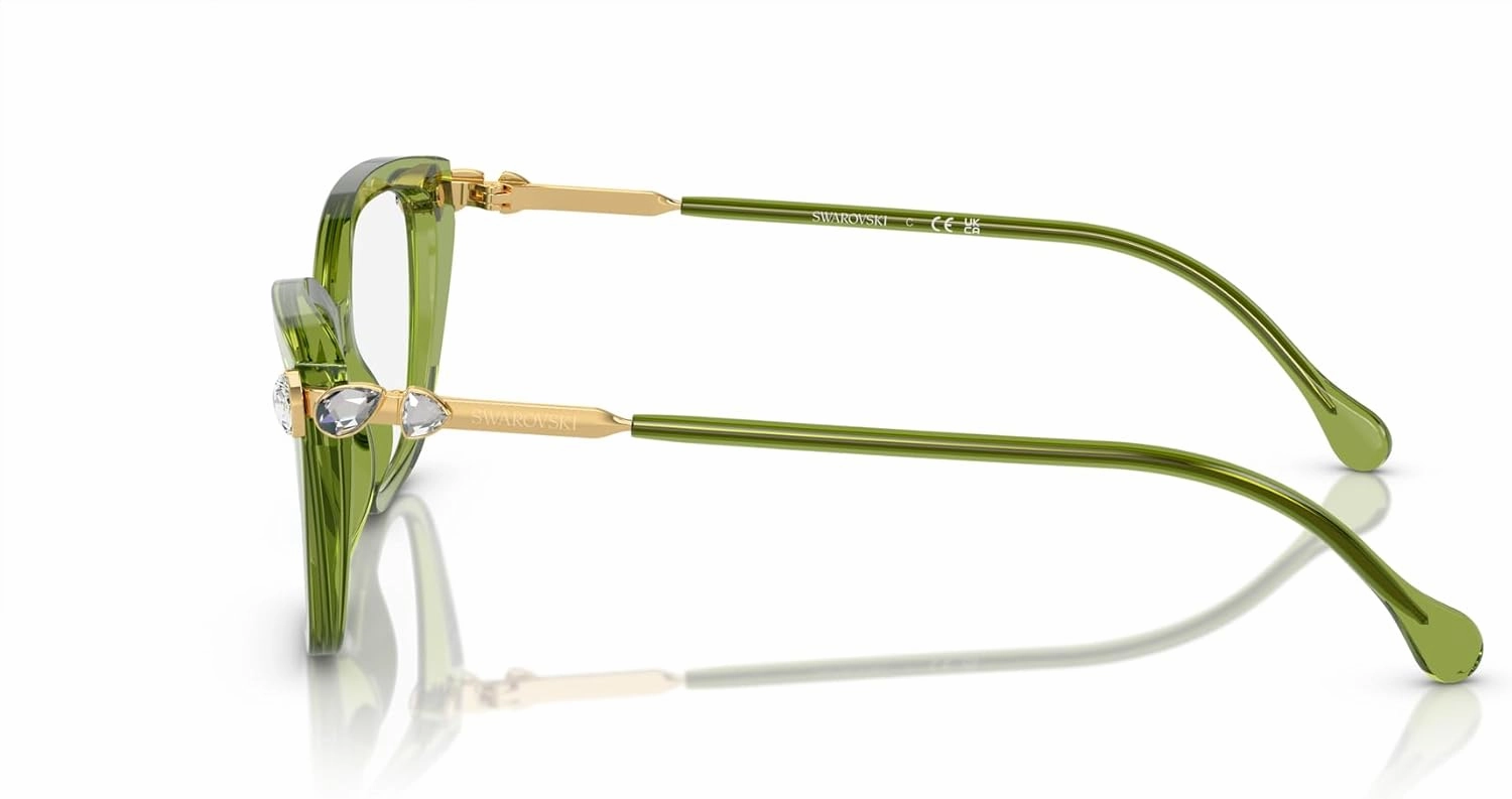 Swarovski Women's Sk2011 Cat Eye Prescription Eyewear Frames