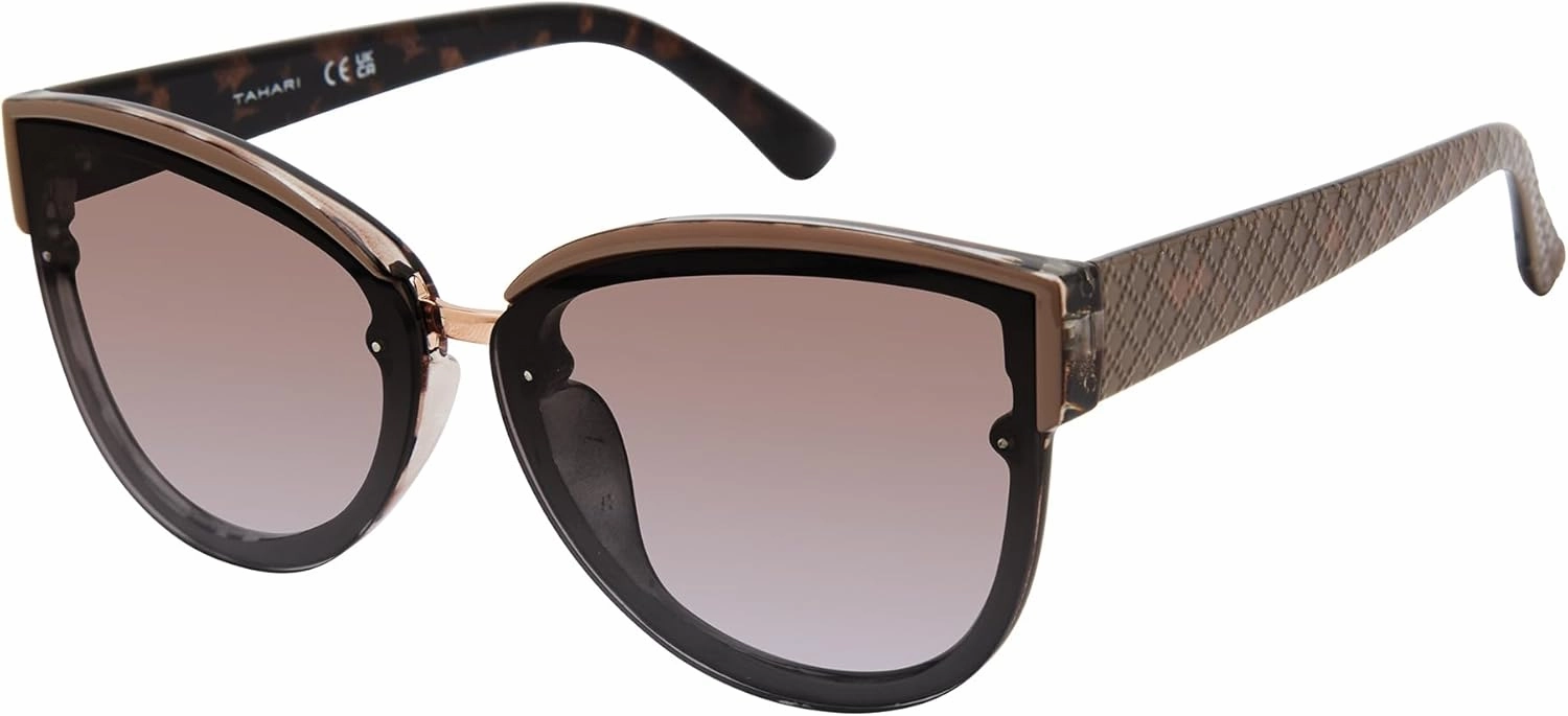 TAHARI womens UV Protective Cat Eye Women s Sunglasses