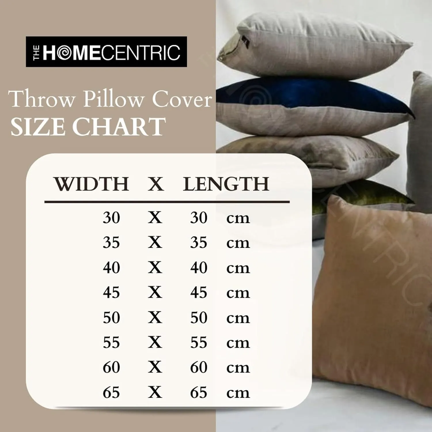 The HomeCentric Cushion Covers, Gold Pillow Cover, Metallic Lattice Trellis Pillow Cover, 14x14 inch (35x35 cm) Pillow Cover, Square Silk Pillowcase, Geometric Art Easter - Gold Trinity