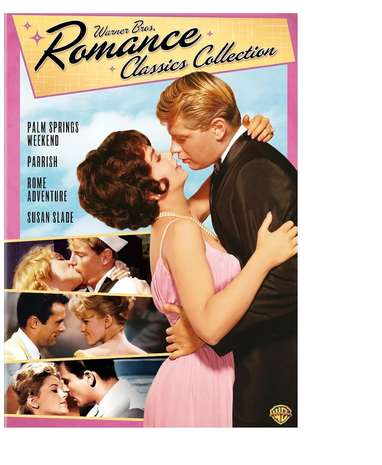 The Warner Brothers Romance Classics Collection: Palm Springs Weekend (1963) / Parrish (1961) / Rome Adventure (1962) / Susan Slade (1961)