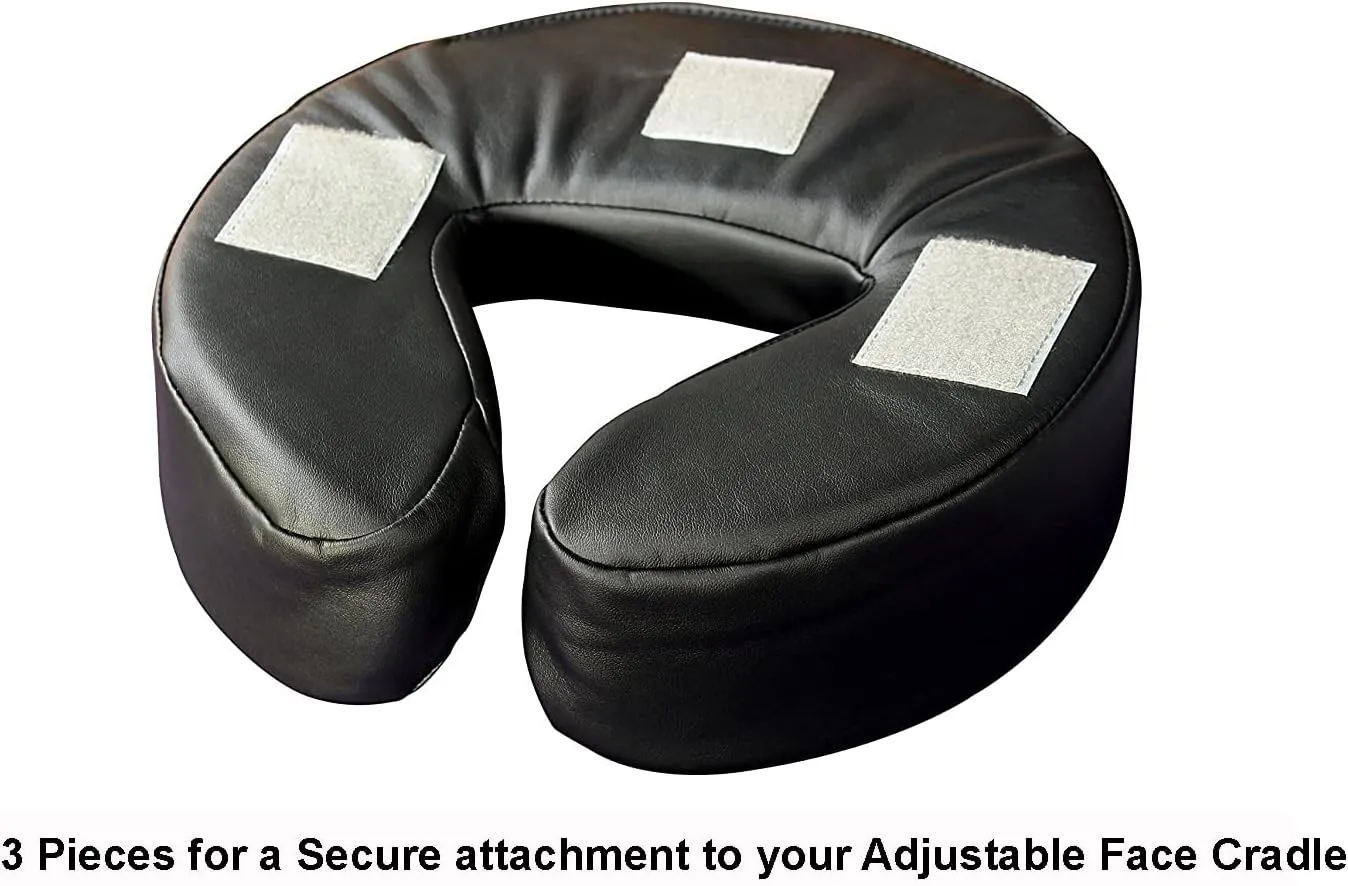 Therapist's Choice Universal Headrest Face Cushion Face Pillow for Massage Table & Massage Chair (Beige), 13x13x4 Inch