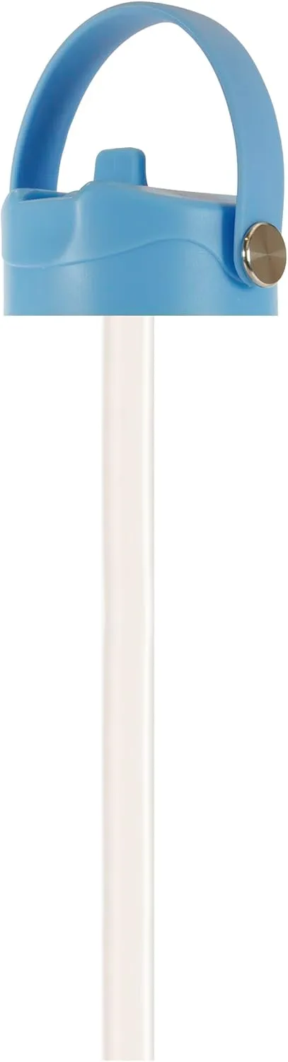 Tiddlers & Nippers 18oz Stainless Steel Vacuum Insulated Double Wall Kids Reusable Water Bottle with Leak Proof Straw 500ml | Keeps Cool for 24hrs & Warm for 10hrs   (Diggers & Lorries)