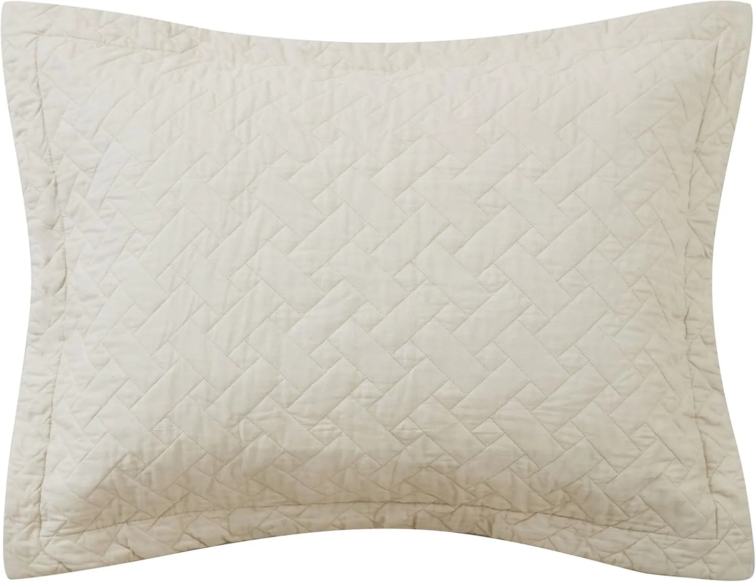 Tommy Bahama Home Quilt Set Soft Bedding with Matching Shams, Lightweight Home Decor for All Seasons, King, Chevron Dune Beige