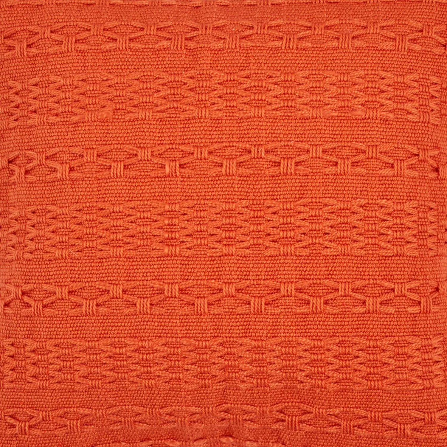 Tommy Bahama Throw Pillow Soft Cotton with Zipper Closure, Tropical Design, Ideal for Bed or Couch, 1 Count (Pack of 1), Island Essentials Orange