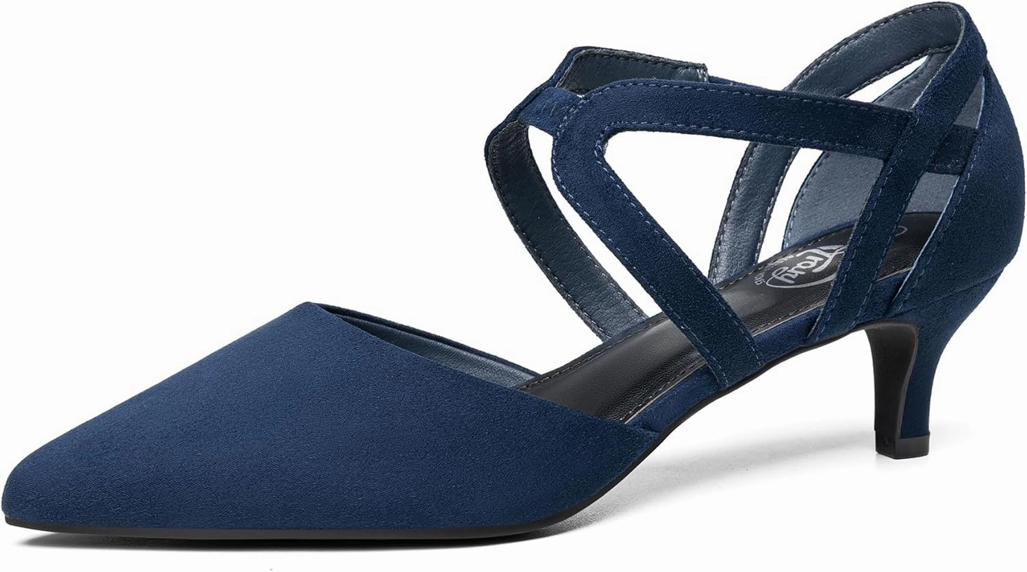 Trary Women's Low Heels Pumps Dress Pointed Toe Comfortable Work Office Pumps Shoes